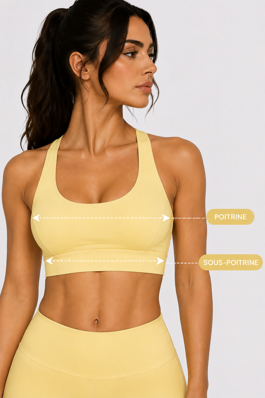 How to measure sports bras