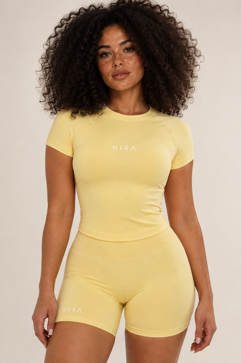 T-shirt de sport femme KIRA Second Skin Tee, coupe seconde peau